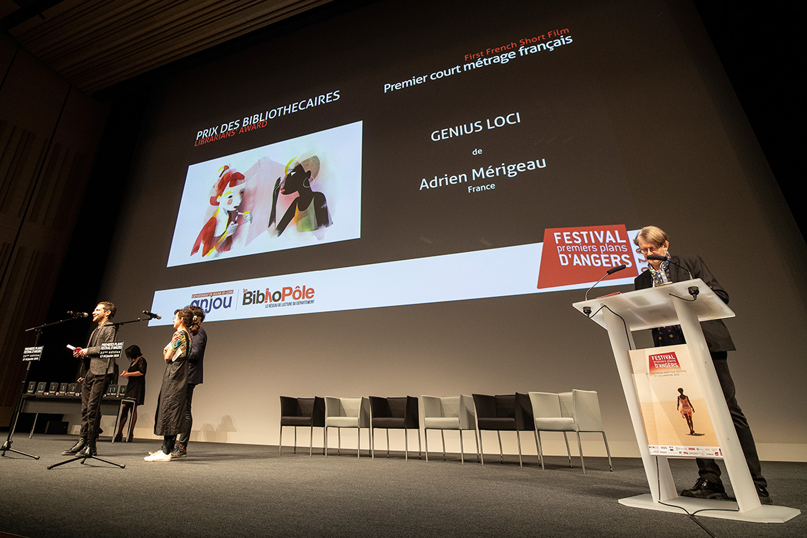 Prix des bibliothécaires - Premier court-métrage français: "Genius Loci", d'Adrien Mérigeau.