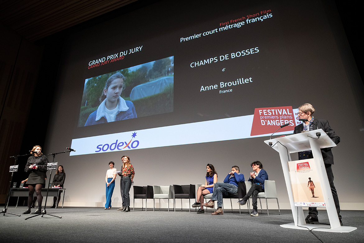 Grand prix du jury - Premier court-métrage français: "Champs de bosses", d'Anne Brouillet.