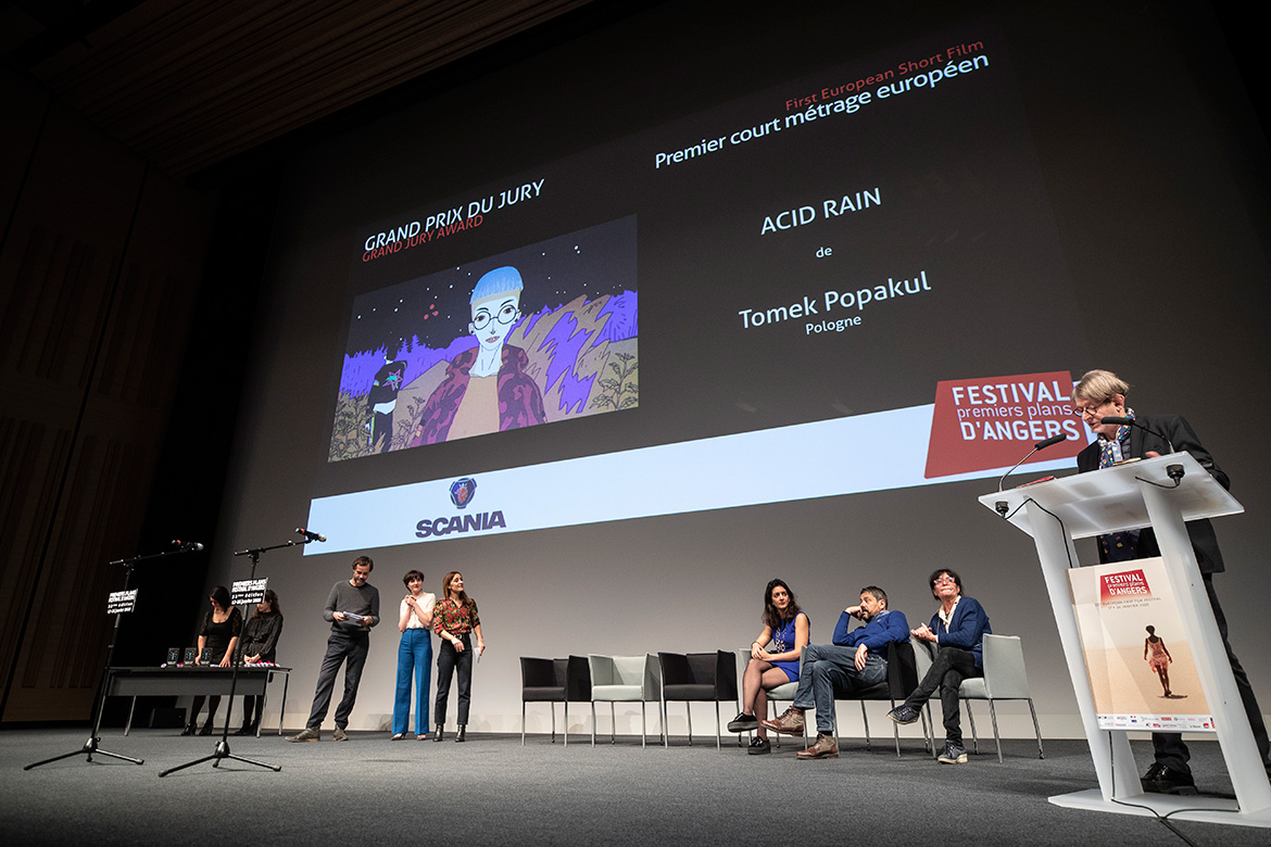 Grand prix du jury - Premier court-métrage européen: "Acid Rain", de Tomek Popakul.
