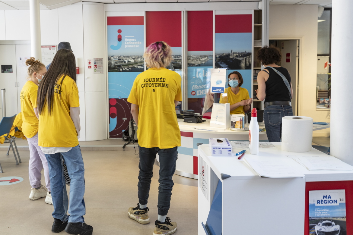 Photo de l'escape game proposé par le J, Angers connectée jeunesse.