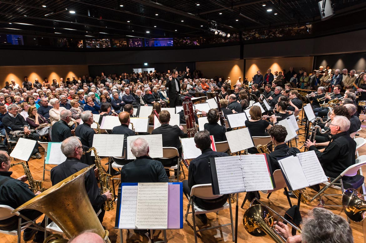 Des animations étaient proposées pendant tout le week-end, avec un concert de l'harmonie municipale dans la salle Grande Angle.