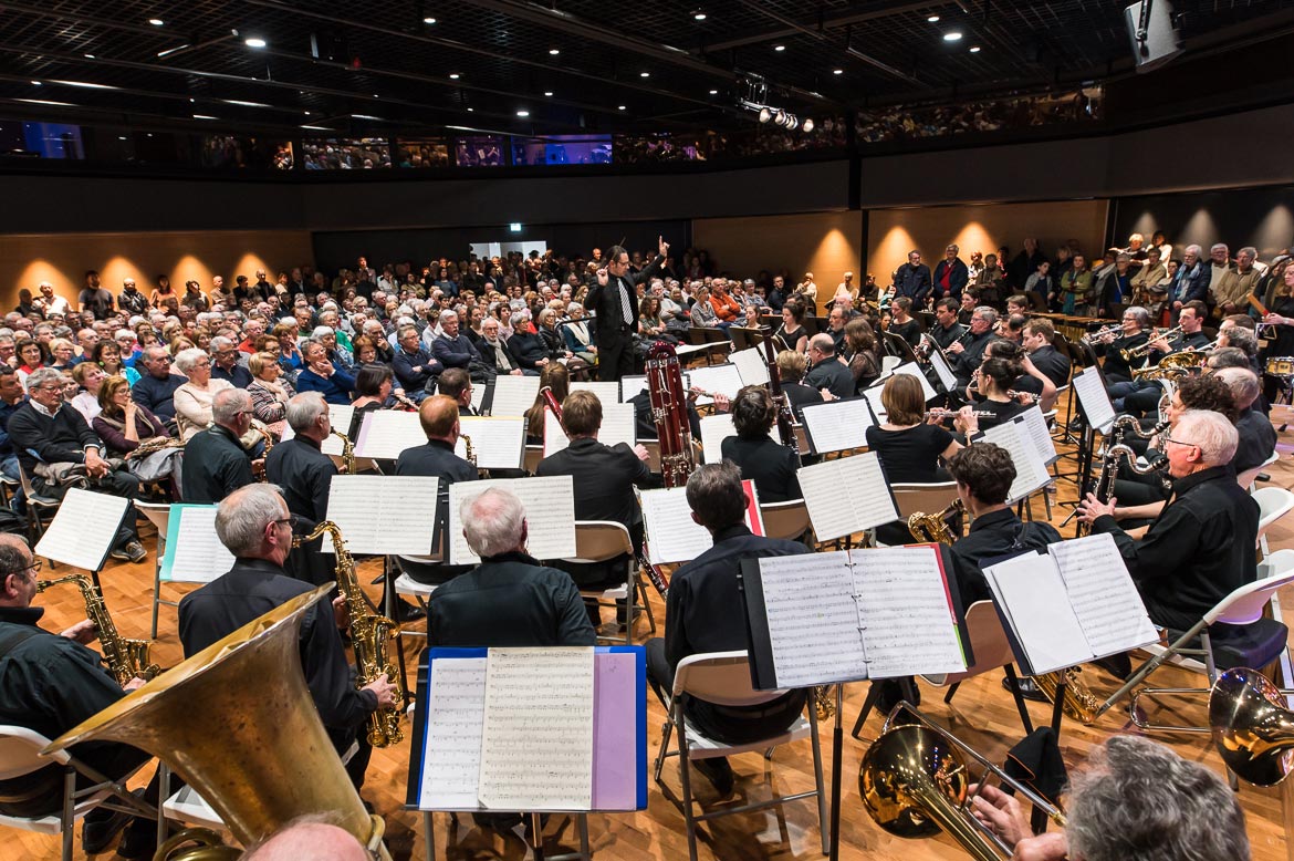 Des animations &eacute;taient propos&eacute;es pendant tout le week-end, avec un concert de l&#039;harmonie municipale dans la salle Grande Angle. 