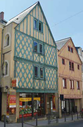 Photo de maison rue Baudri&egrave;re.