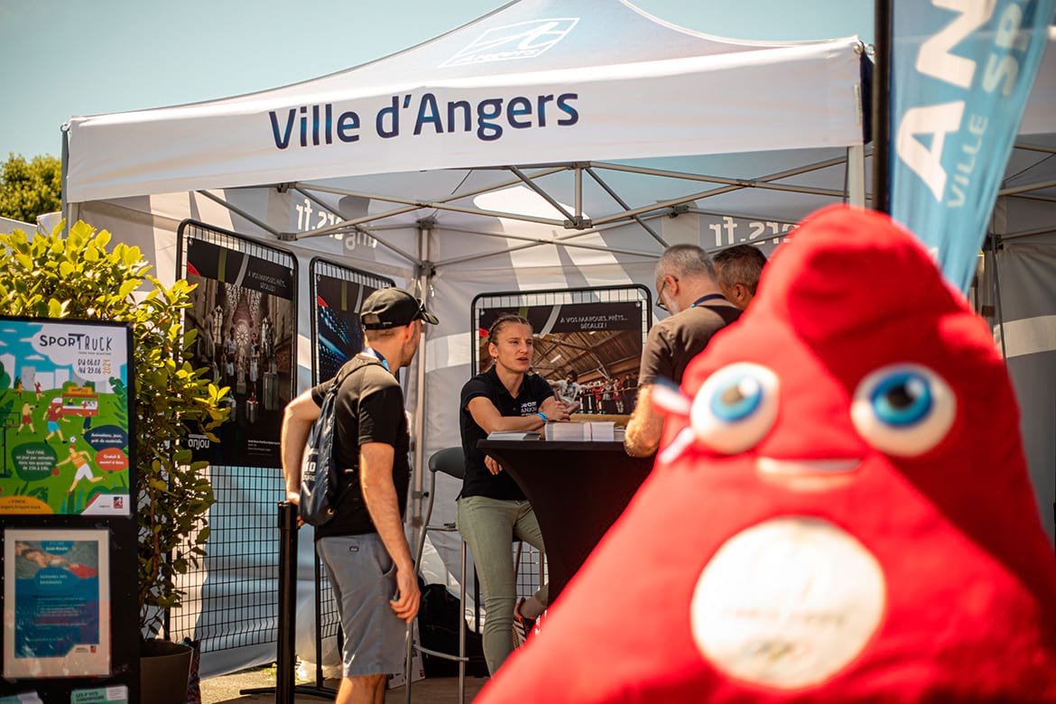 Championnats de France d'athlétisme 2024, au stade du Lac-de-Maine.