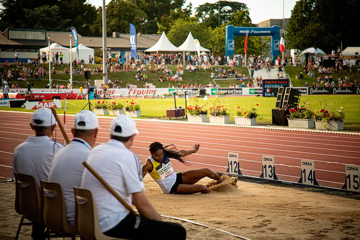 Championnats de France d'athlétisme 2024, au stade du Lac-de-Maine.