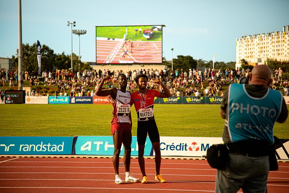 Championnats de France d'athlétisme 2024, au stade du Lac-de-Maine.