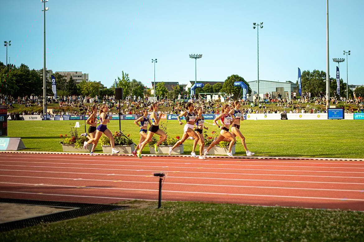Championnats de France d'athlétisme 2024, au stade du Lac-de-Maine.