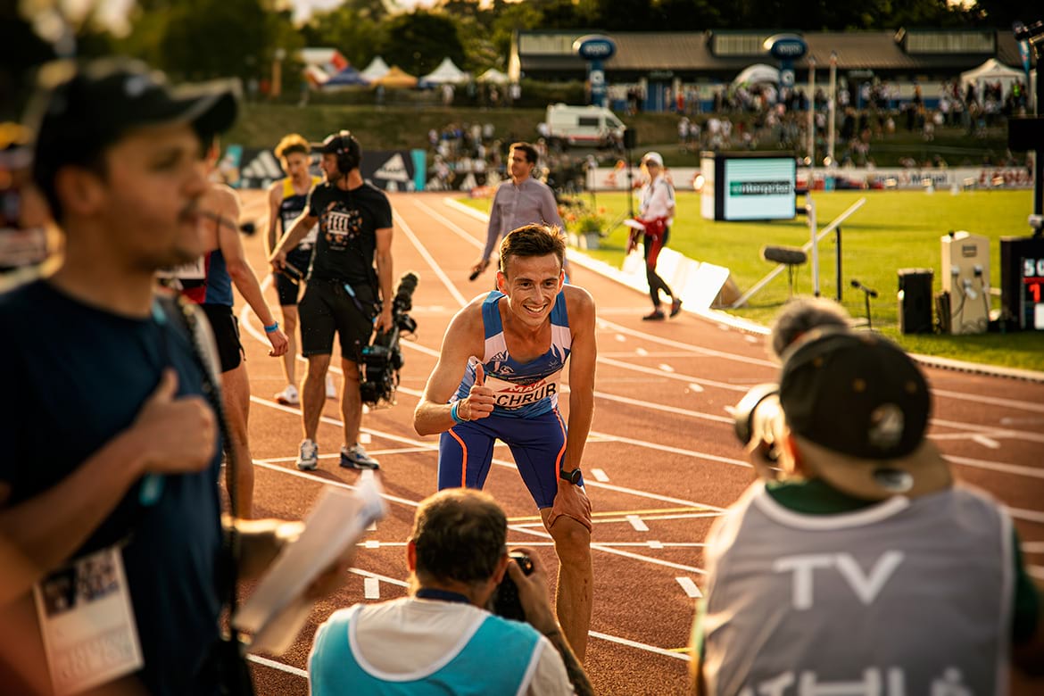 Championnats de France d'athlétisme 2024, au stade du Lac-de-Maine.