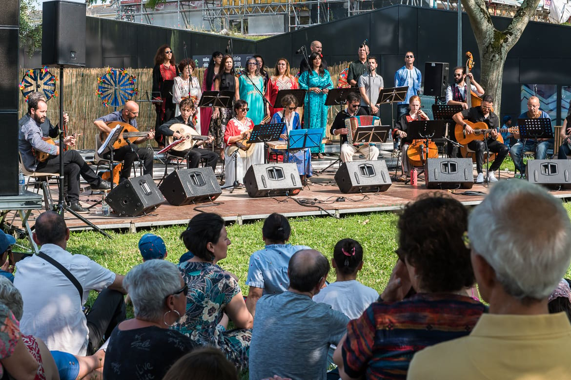 photo de l&#039;orchestre arabo-adalou Al Kamandjati