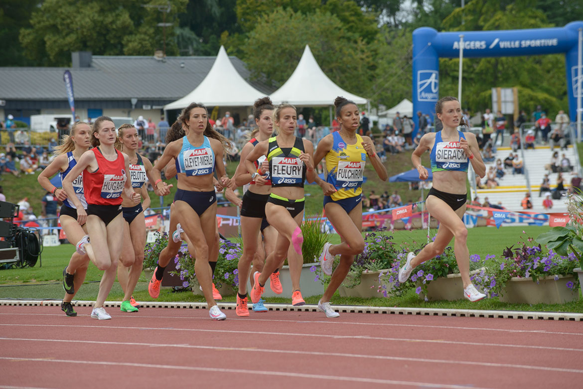 Photo de la finale du 1500m