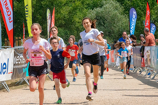 Animation sportive lors de Tout Angers Bouge