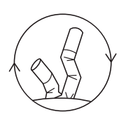 Pictogramme "d&eacute;pollution des m&eacute;gots"