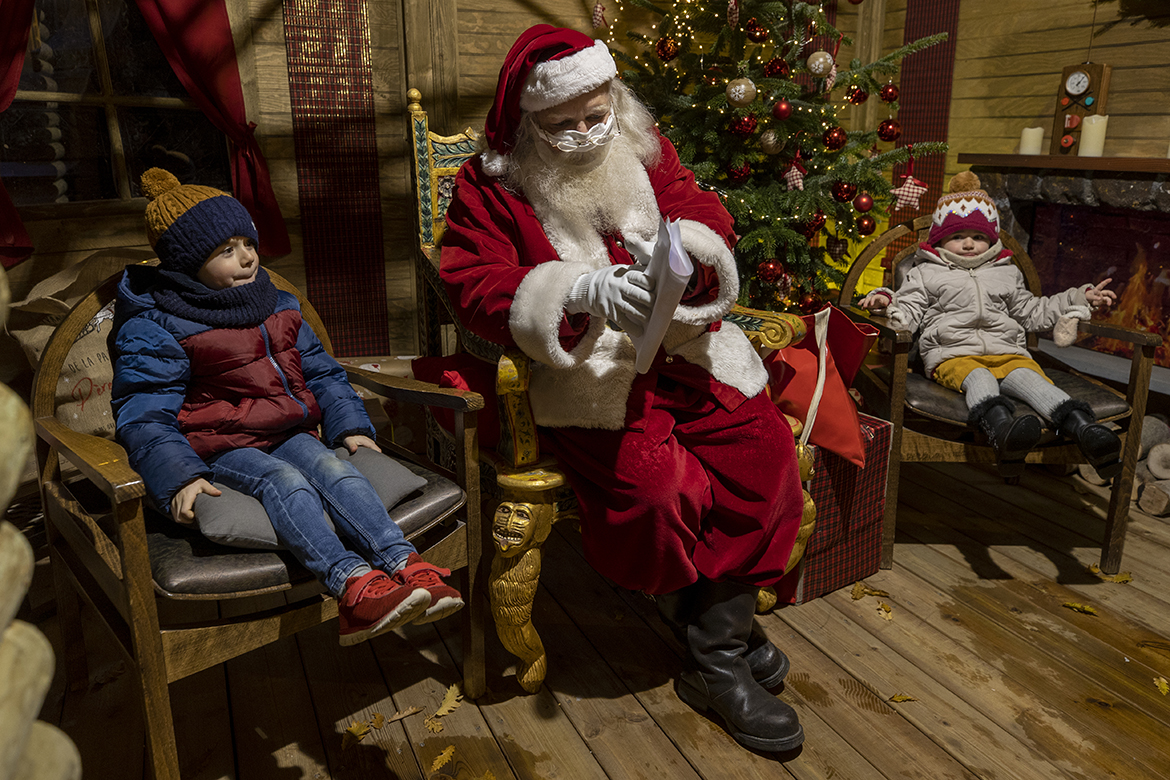 Photo de la maison du P&egrave;re No&euml;l &agrave; Angers.