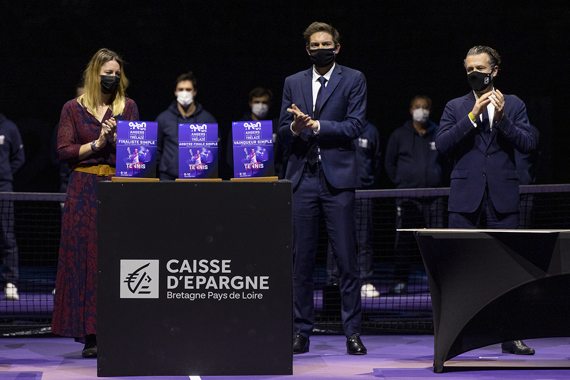 Photo de Nicolas Mahut et Christophe Béchu.