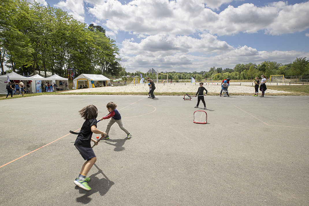 Photo du village sportif de Tout Angers Bouge.