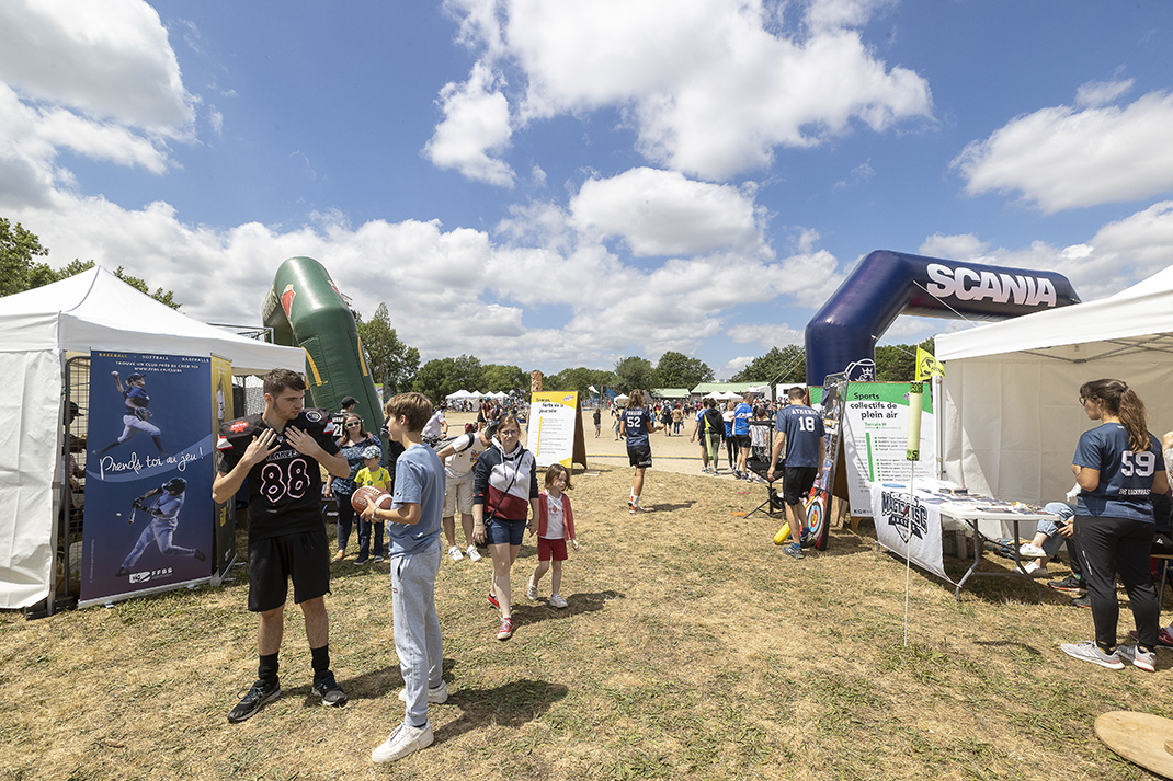 Photo du village sportif de Tout Angers Bouge.