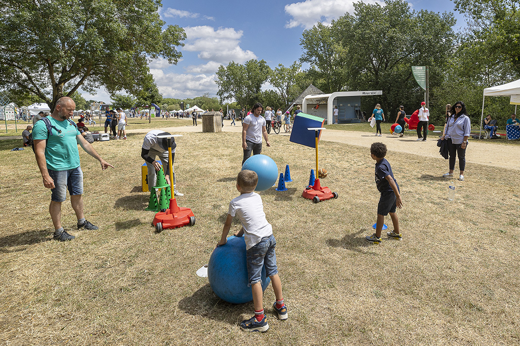 Photo du village sportif de Tout Angers Bouge.