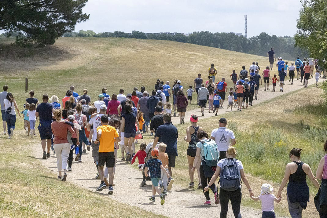 Photo du parcours des familles.