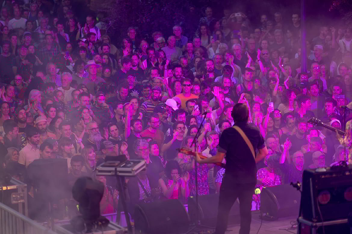 photo d'un concert au jardin des beaux-arts