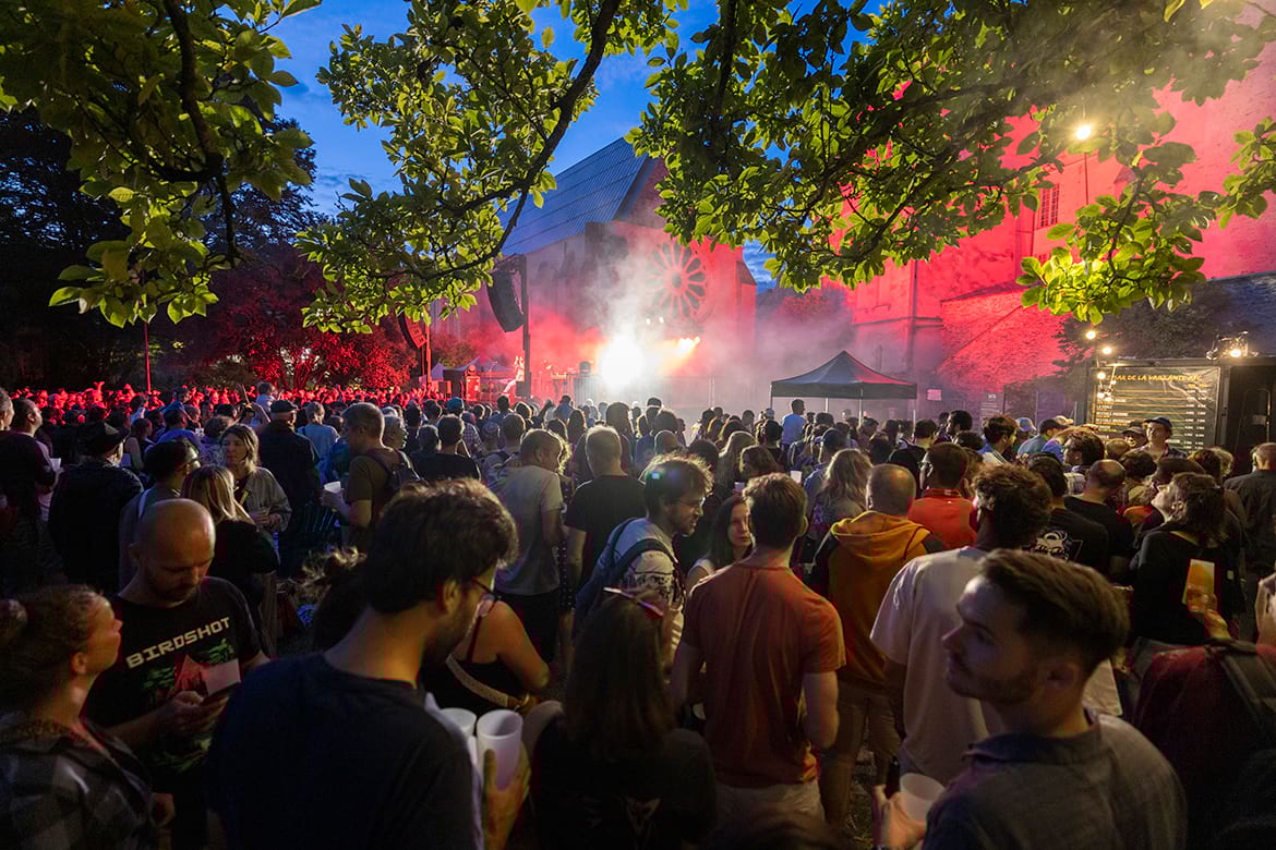 photo d'un concert au jardin des beaux-arts