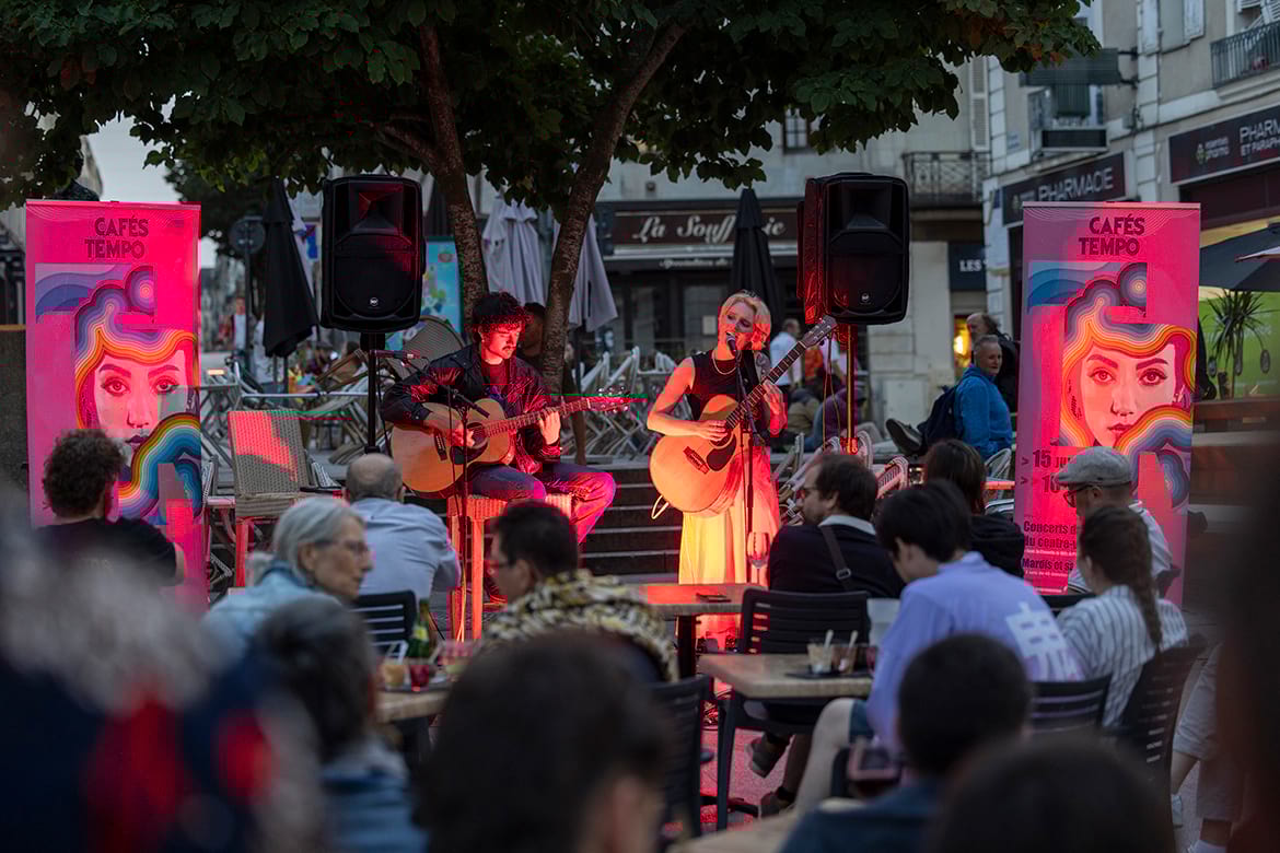photo d'un concert café tempo