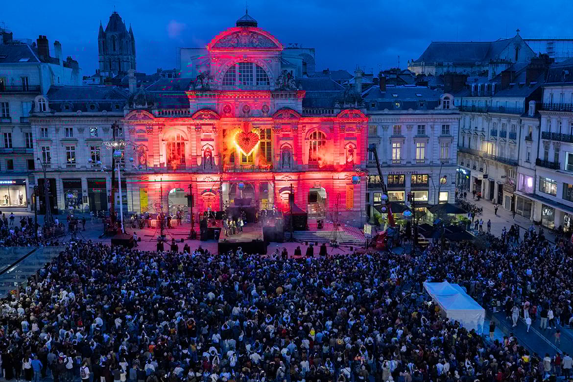 Edition 2025 du festival des Accroche-coeurs à Angers