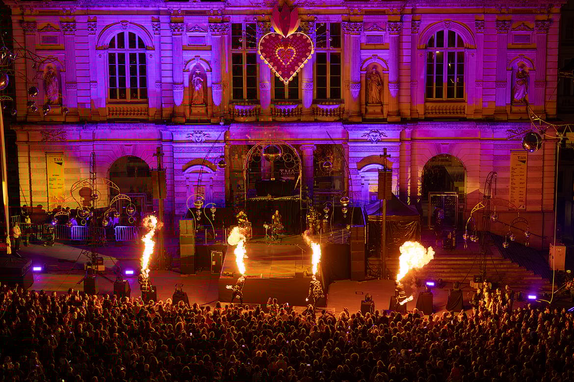 Edition 2025 du festival des Accroche-coeurs à Angers