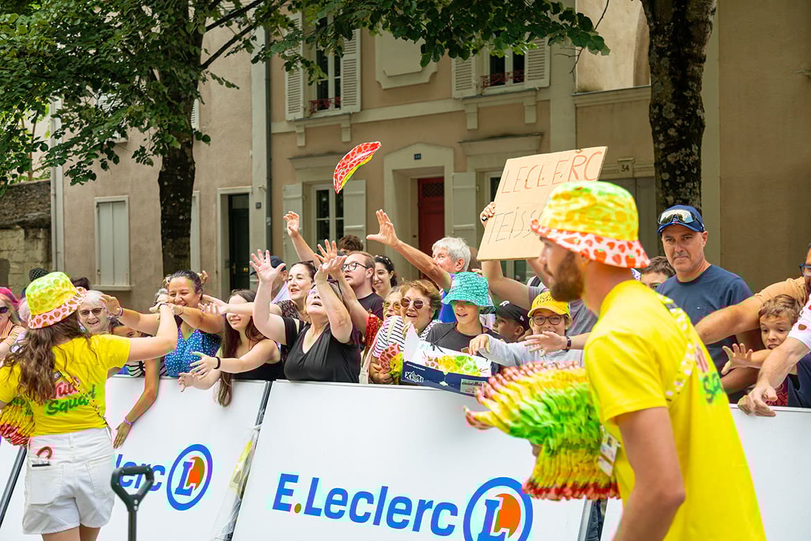 Arrivée de la troisième étape du Tour de France Femmes à Angers, lundi 28 juillet 2025.