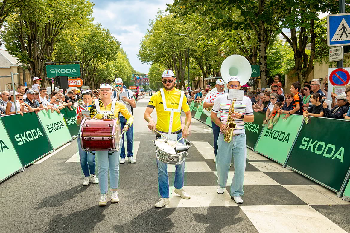 Arrivée de la troisième étape du Tour de France Femmes à Angers, lundi 28 juillet 2025.