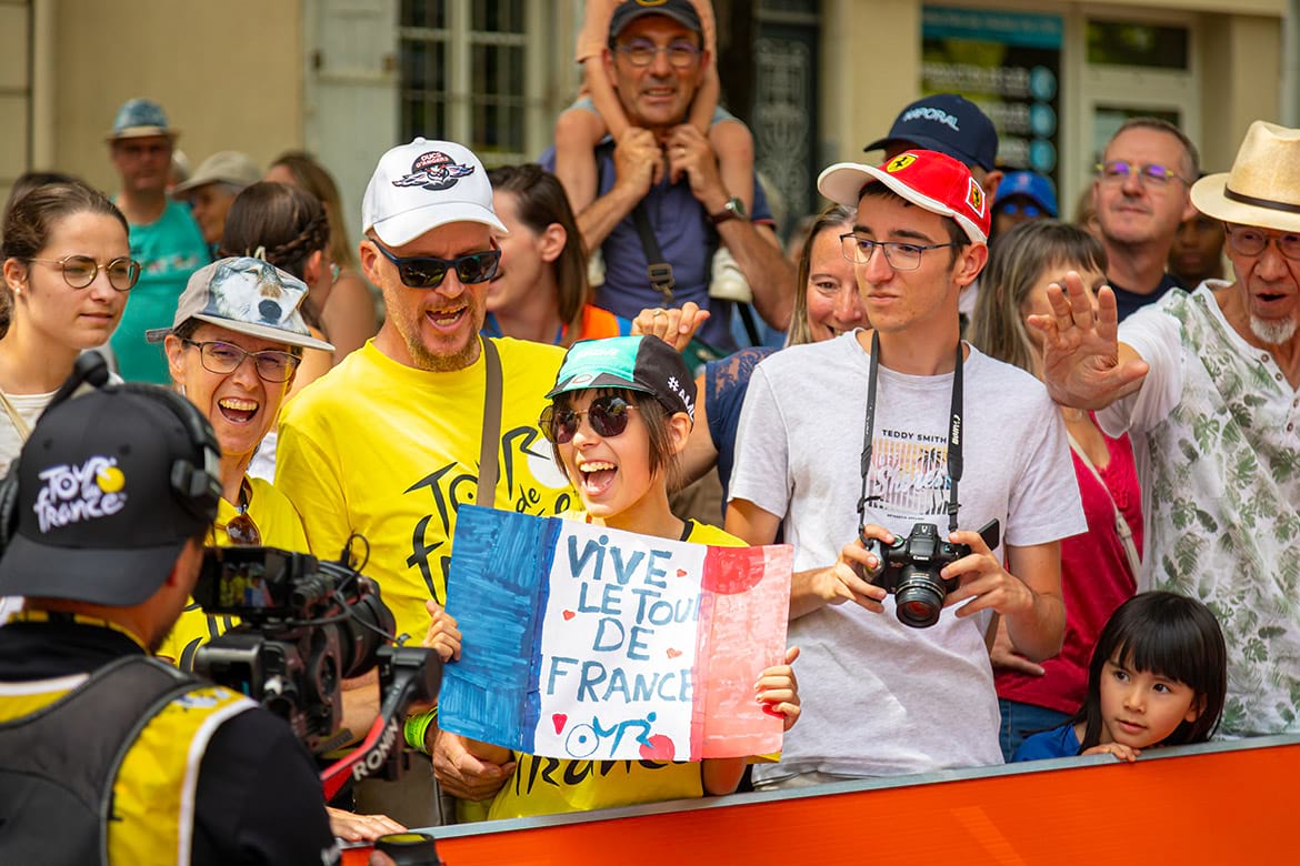 Arrivée de la troisième étape du Tour de France Femmes à Angers, lundi 28 juillet 2025.