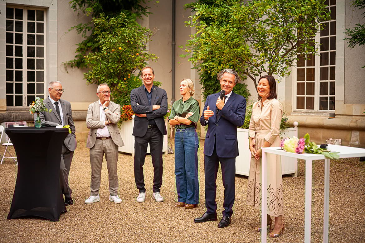 Arrivée de la troisième étape du Tour de France Femmes à Angers, lundi 28 juillet 2025.
