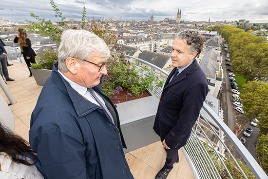 L'inauguration d'Arborescence à Angers