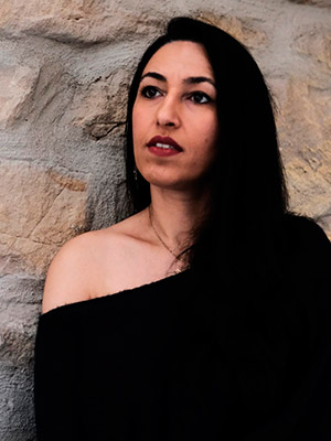 Portrait de Mahtab Ghorbani.