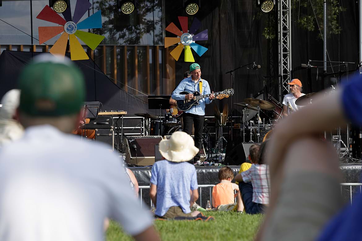 photo du musicien &eacute;lectro-jazz Alex Grenier. 