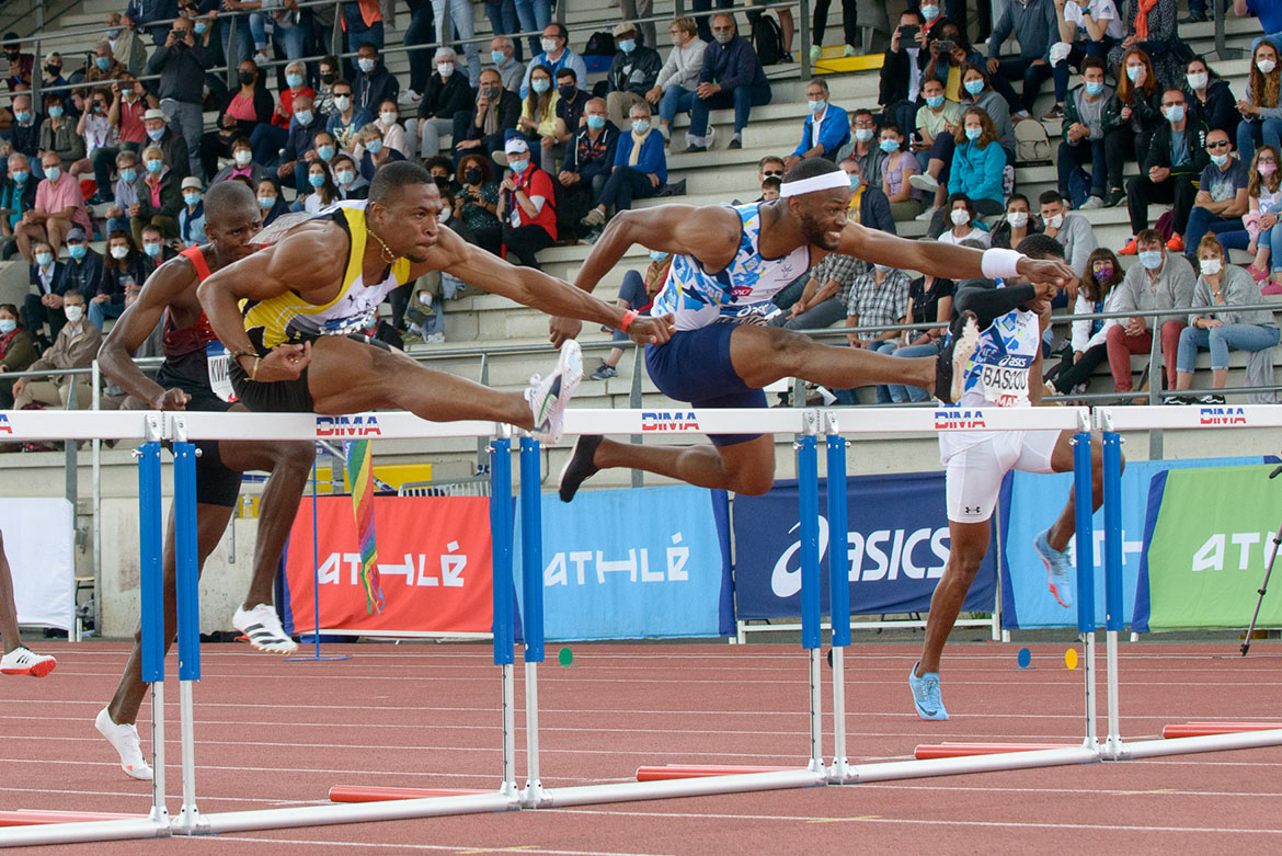 Photo de l'épreuve de 110m haies