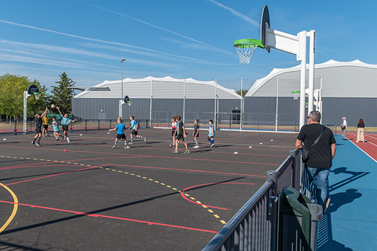 Photo du plateau sportif de la Baumette