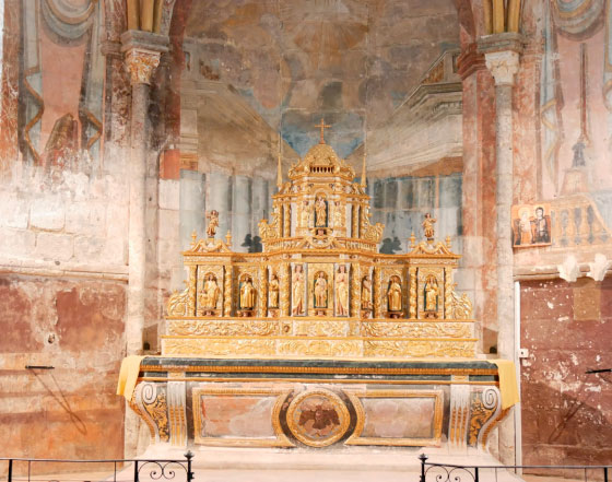 Tabernacle du 17e si&egrave;cle.
