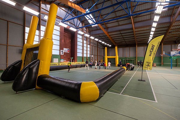 Int&eacute;rieur de gymnase &agrave; Angers