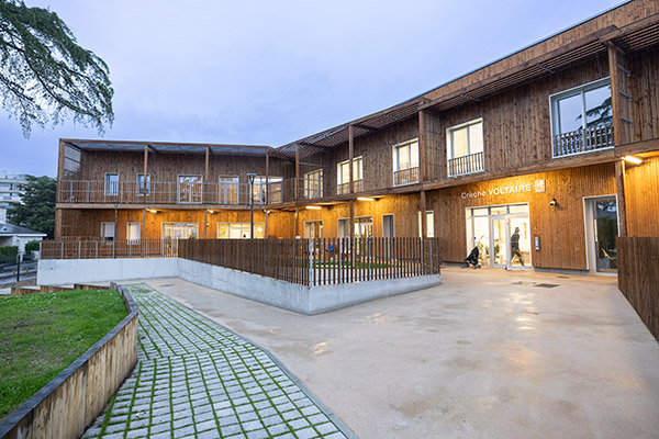 La nouvelle cr&egrave;che Voltaire &agrave; Monplaisir