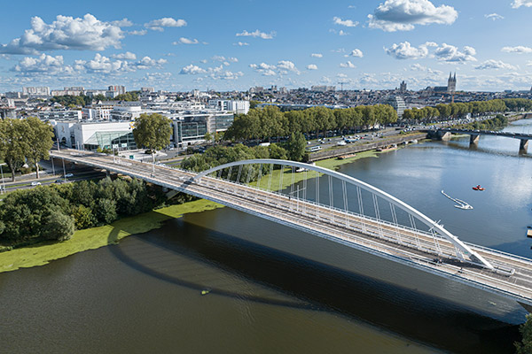 Vue a&eacute;rienne du p&eacute;rim&egrave;tre du projet Rives vivantes.