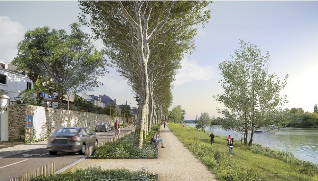 Vue 3D promenade de Reculée (© D'ici là)