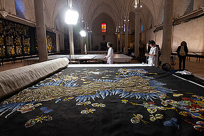 Chass&eacute;-crois&eacute; d'exception entre la Cit&eacute; internationale de la tapisserie d'Aubusson et le mus&eacute;e Jean-Lur&ccedil;at