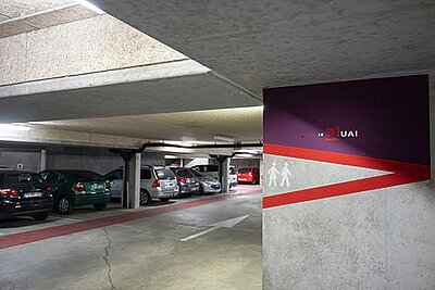 Fermeture des parkings du Quai et de la patinoire