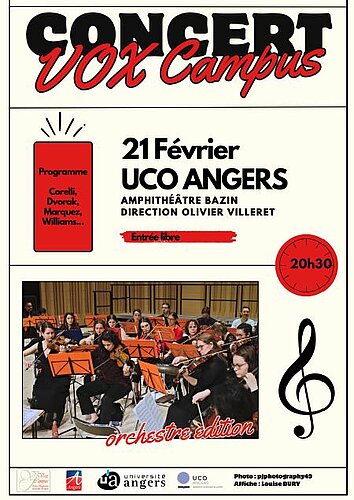 Concert de l'orchestre Vox Campus