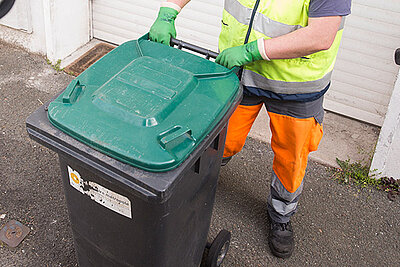 Démarchage frauduleux pour la remise de bacs à déchets