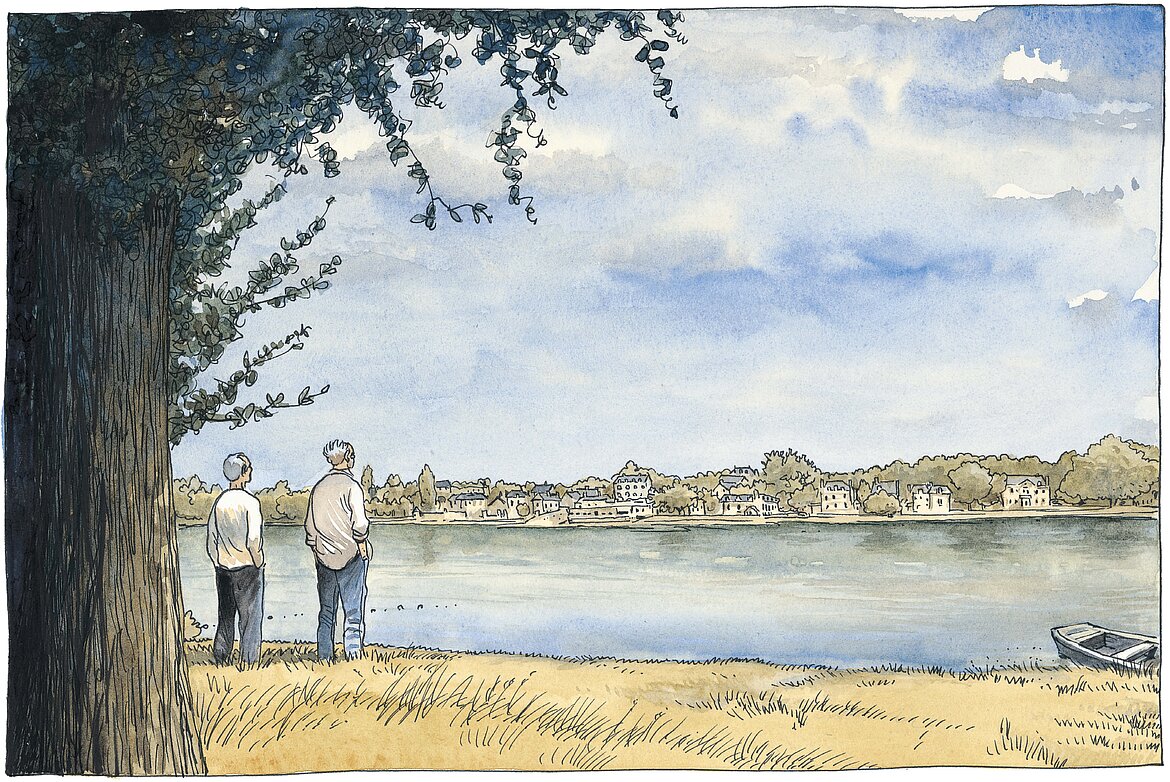 Extrait de Loire, d'&Eacute;tienne Davodeau