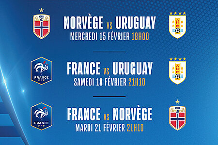 Football féminin: France/Uruguay