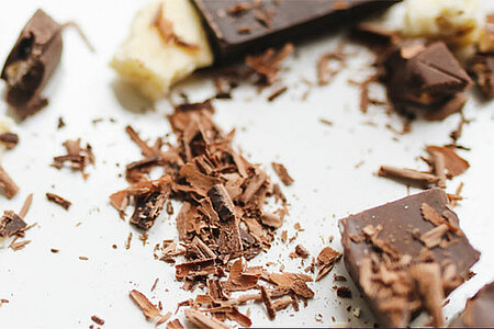 Barres chocolatées pour encas gourmands