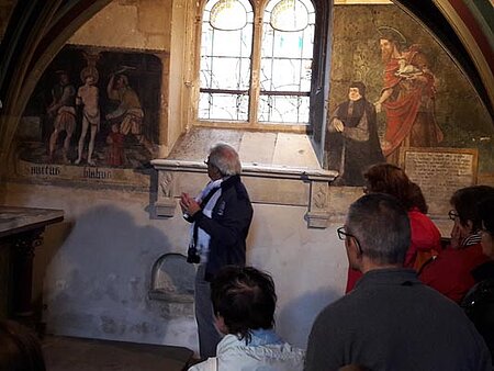 Conférence historique à l'église Saint-Aubin