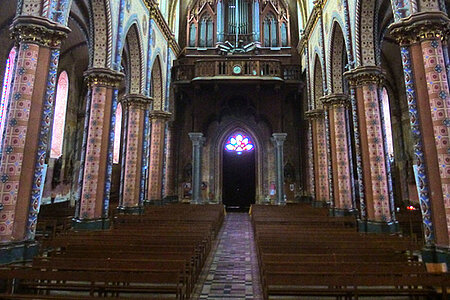 Visite de l'église Sainte-Thérèse